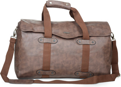 

LAWMAN PG3 17 inch/43 cm (Expandable) LAW OVERNITER CHOCOLATE BROWN Travel Duffel Bag(Brown)