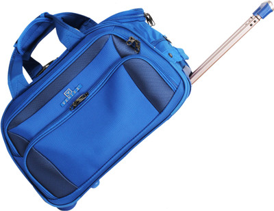 

Ventex LW08 2 Wheel Duffel Trolley Duffel Strolley Bag(Blue)