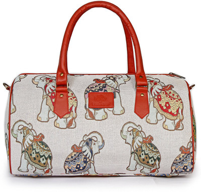 

The Clownfish 18 inch Tapestry Travel Duffle Cabin Bag Weekend Bag Luggage Bag Travel Duffel Bag(Multicolor)