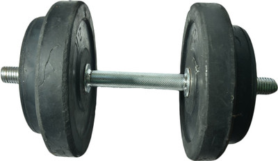 

Royal 1pc Silver Handle + 1kg_2pc & 2kg_2pc_Low Cost Plates Adjustable Dumbbell(6 kg)