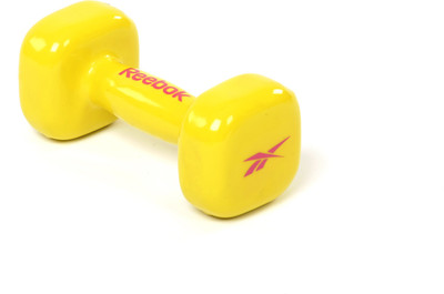 

REEBOK Vinyl Fixed Weight Dumbbell(3 kg), Yellow