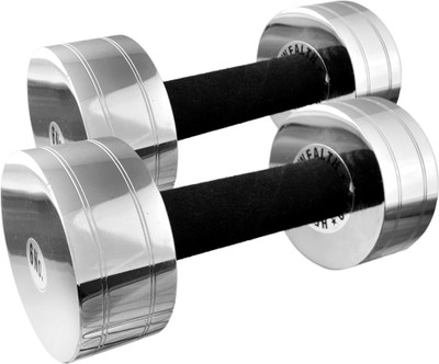 

Espouse stell01 Fixed Weight Dumbbell(2 kg), Silver