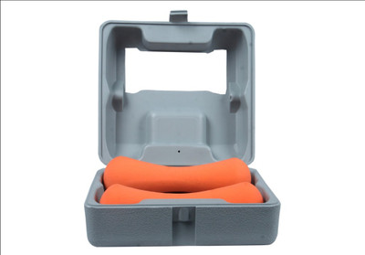B FIT USA Bone Shape Neoprene with ABS Box Fixed Weight Dumbbell 2 kg