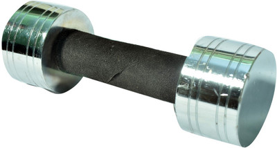 

Royal 4kg_1pc_Chrome Fixed Weight Dumbbell(4 kg), Silver
