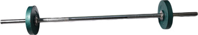 

Royal 5kg_2pc_Casting_green_plates_3ft_Straight_rod_with_lock Adjustable Dumbbell(8 kg), Silver