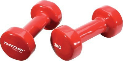 

Tunturi Tunturi Vinyl Fixed Weight Dumbbell(3 kg), Red