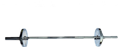 

Royal 4ft Straight Rod + 1.5kg_2pc_Low CostPlates & 3kg_2pc_Low Cost Plates Adjustable Dumbbell(8 kg), Silver
