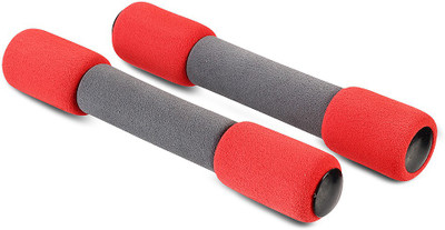 

Proline Fitness TA-2211 Fixed Weight Dumbbell(1 Kg), Grey;red