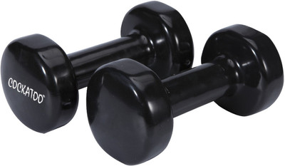 

COCKATOO VINYL Fixed Weight Dumbbell(5 kg), Multicolor
