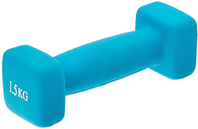 

Burn 500153-1.5 Fixed Weight Dumbbell(1.5 kg), Blue