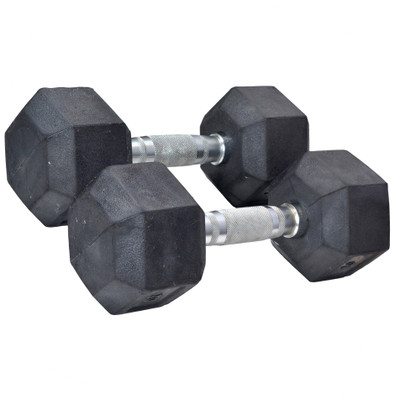 

Espouse dlhe01 Fixed Weight Dumbbell(2 kg), Black silver