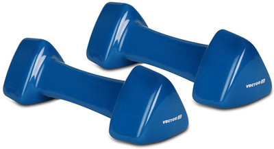 Vector X Pair of PVC Dumbbells (2KG+2KG) Fixed Weight Dumbbell(4 kg) available at flipkart for Rs.1026