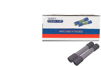 

Proline Proline Fitness Fixed Dumbbell Fixed Weight Dumbbell(0.50 kg), Black;grey