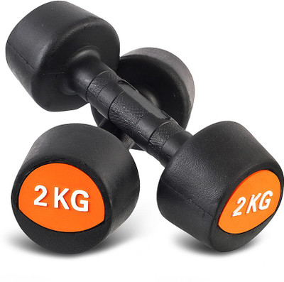 

Proline Fitness TA-2207 Fixed Weight Dumbbell(2 kg), Black;orange