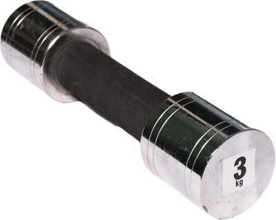 

Royal 3kg_1pc_Chorme_silver_dumbbell Adjustable Dumbbell(3 kg)