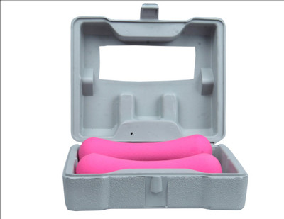 

B FIT USA Bone Shape Neoprene Fixed Weight Dumbbell(1 kg), Pink