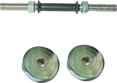 

Royal 1.5kg_2pc_Chrome_Silver_Plate+1pc_Black_Handle Black Weight Plate(4 kg)