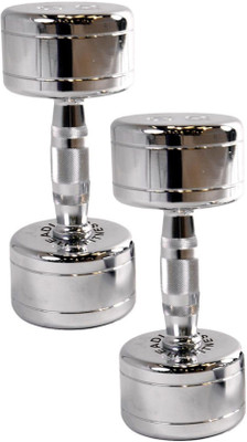 Headly DM-STEEL-5KG COMBO16 Fixed Weight Dumbbell(10 kg)