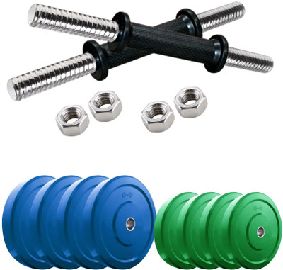 

Headly DM-CP-20KG COMBO16 Adjustable Dumbbell(22 kg), Multicolor