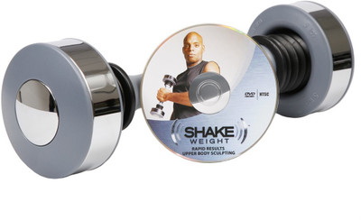 

IBS Shake Home Gym Fitness Pump Exercise shaping and toning upper Works free DVD Workout unisex men women's Advance Body System Bodi pro Pullup bar Iron Fixed Weight Dumbbell(0.1 kg)