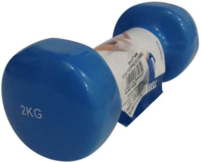 

Nivia Vinyl Fixed Weight Dumbbell(2 kg), Blue
