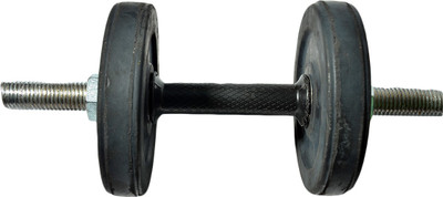 

Royal 1pc Black Handle + 1kg_2pc_Low Cost Plates Adjustable Dumbbell(2 kg), Silver