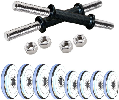 

Headly DM-SP-20KG COMBO16 Adjustable Dumbbell(20 kg), Multicolor