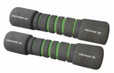 

Vector X Jf 25003 Fixed Weight Dumbbell(1 kg), Black;green
