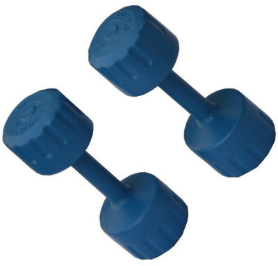 

Kids Kraft 2 Kg PVC - Set of 2 Fixed Weight Dumbbell(4 kg), Light blue