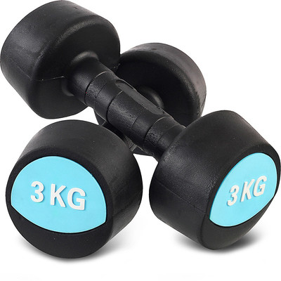 

Proline Fitness TA-2207 Fixed Weight Dumbbell(3 kg), Black;blue