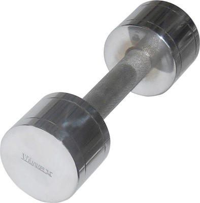 

Vinex Iron (1 Pc, 8 Kg Weight) Fixed Weight Dumbbell(8 kg), Silver