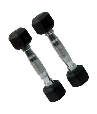 

Baspo HD-01 Fixed Weight Dumbbell(2 kg), Black