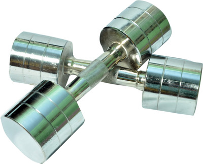 

Royal DMBLS-020 Fixed Weight Dumbbell(5 kg), Silver
