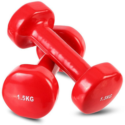 

Proline Fitness TA-2101 Fixed Weight Dumbbell(1.5 kg), Red