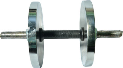 

Royal 1pc Black Handle + 5kg_2pc_Chrome Silver Plates Adjustable Dumbbell(8 kg)