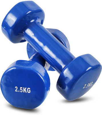 

Proline Fitness TA-2101 Fixed Weight Dumbbell(2.5 kg), Blue