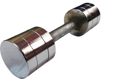

Royal Chrome - Silver Fixed Weight Dumbbell(7.5 kg)