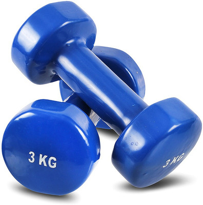 

Proline Fitness TA-2101 Fixed Weight Dumbbell(3 kg), Blue