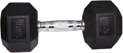 

Royal 10kg_1pc_Hexagonal_Black_d Fixed Weight Dumbbell(8 kg)