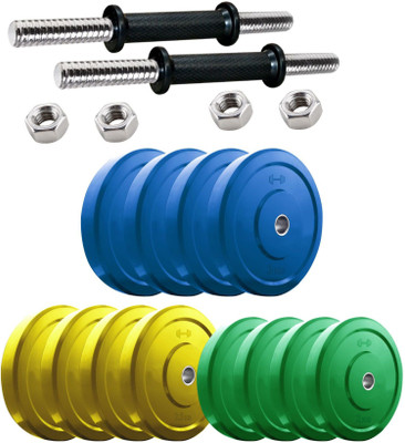 

Headly DM-CP-30KG COMBO16 Adjustable Dumbbell(30 kg), Multicolor