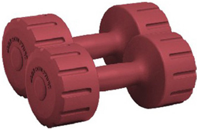 

Vector X Vinyle 2 kg Assoted Color Fixed Weight Dumbbell(2 kg), Multicolor