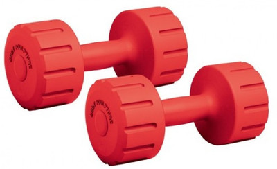 

Body Sculpture BW-100N-B 1 kg Each Fixed Weight Dumbbell(1 kg), Red
