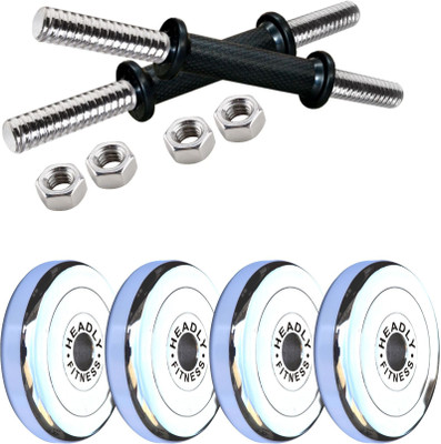 

Headly DM-SP-10KG Combo16 Adjustable Dumbbell(10 kg), Multicolor