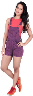 Fck-3 Women's Purple Dungaree