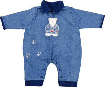 24% OFF on Tillu Pillu Romper For Boys Casual Solid Cotton(Blue) 24% OFF on Tillu Pillu Romper For Boys Casual Solid Cotton(Blue)