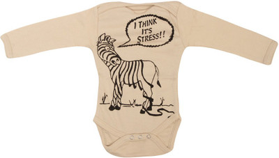 Earth Conscious Romper For Boys Casual Printed Cotton(Beige) Earth Conscious Romper For Boys Casual Printed Cotton(Beige)