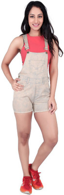 

Fck-3 Women's Beige Dungaree