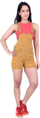 

Fck-3 Women's Yellow Dungaree