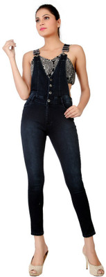 FCK-3 Women Blue Dungaree