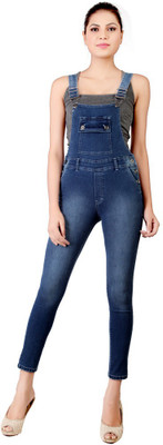 

Fck-3 Women's Light Blue Dungaree, Riverblue